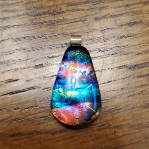 Handmade glass pendant